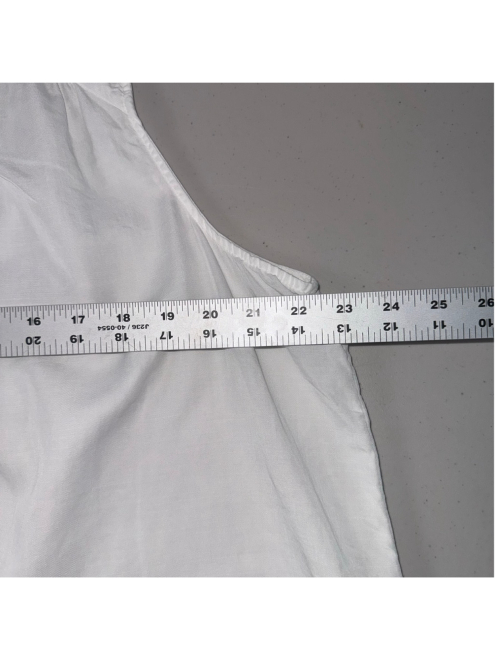 Cloth & Stone Anthropologie White Mockneck Keyhole Top Sleeveless Blouse Size L - Picture 4 of 8